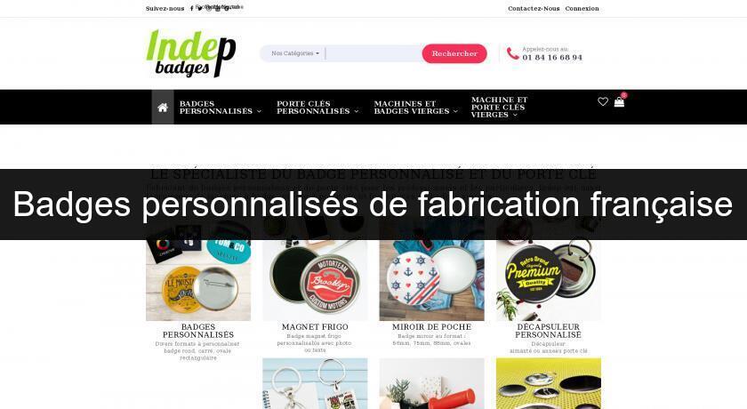 Badges personnalisés de fabrication française Badges personnalisés de fabrication française