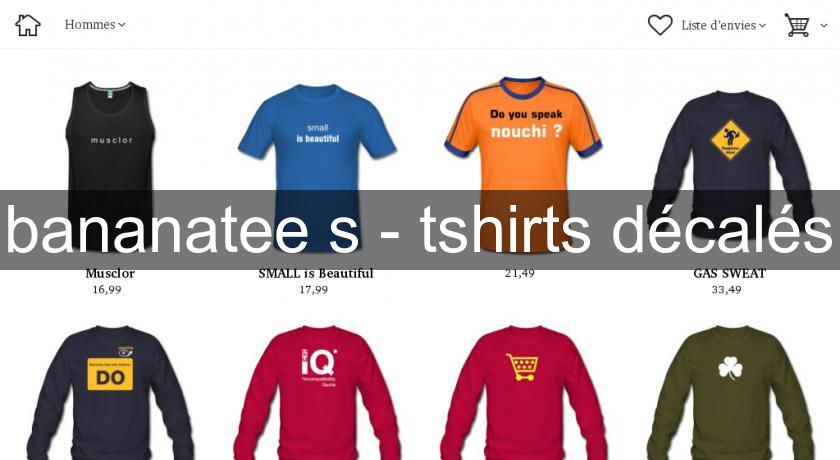 bananatee's - tshirts décalés bananatee's - tshirts décalés