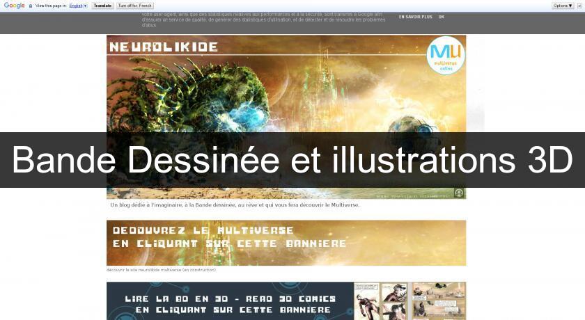 Bande Dessinée et illustrations 3D