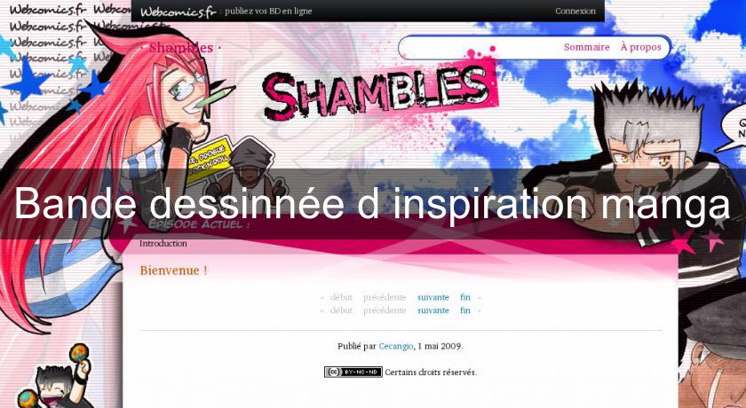 Bande dessinnée d'inspiration manga