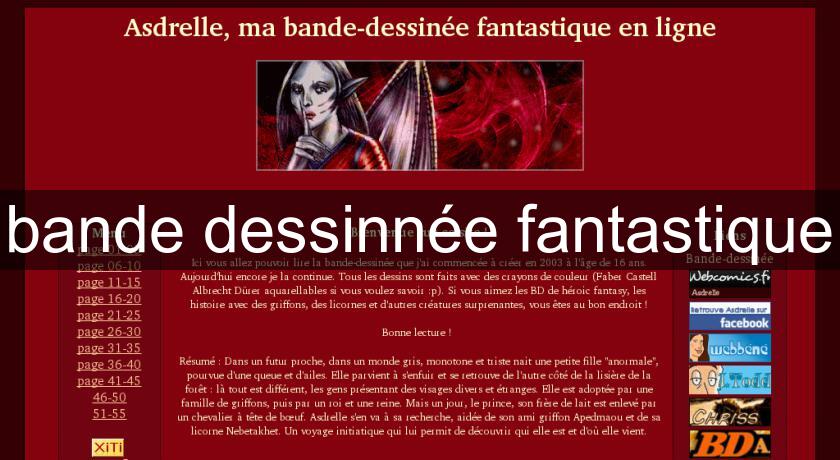 bande dessinnée fantastique