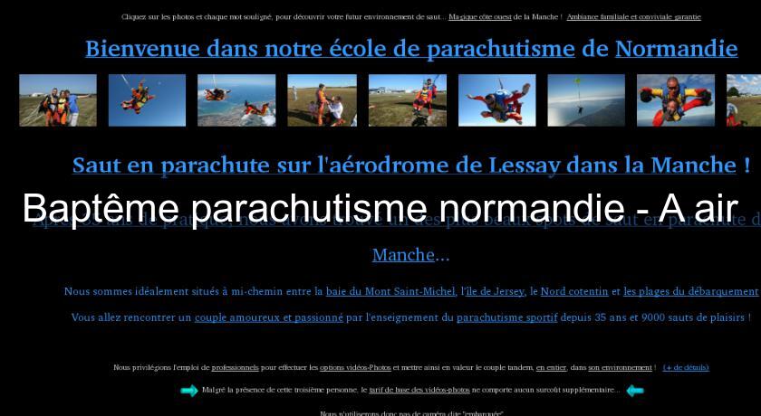 Baptême parachutisme normandie - A'air Baptême parachutisme normandie - A'air