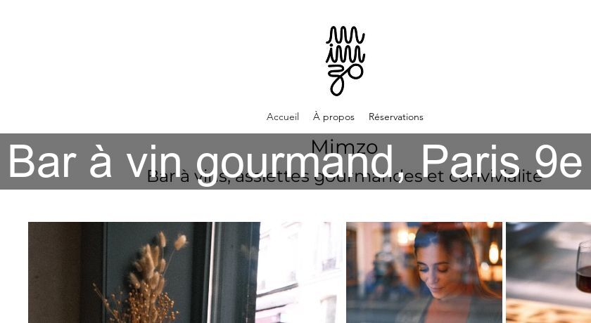 Bar à vin gourmand, Paris 9e Bar à vin gourmand, Paris 9e