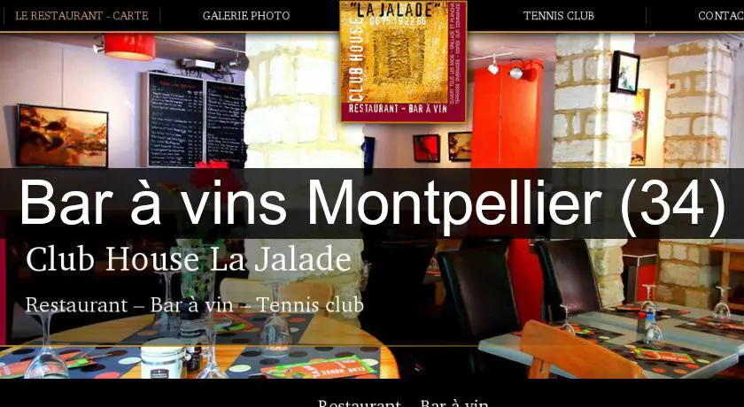 Bar à vins Montpellier (34)