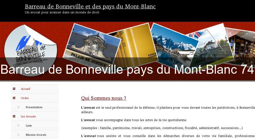 Barreau de Bonneville pays du Mont-Blanc 74 Barreau de Bonneville pays du Mont-Blanc 74