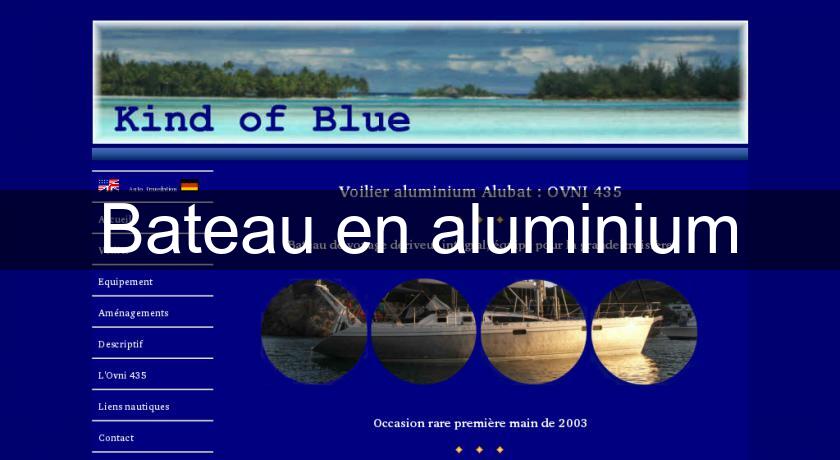 Bateau en aluminium Bateau en aluminium