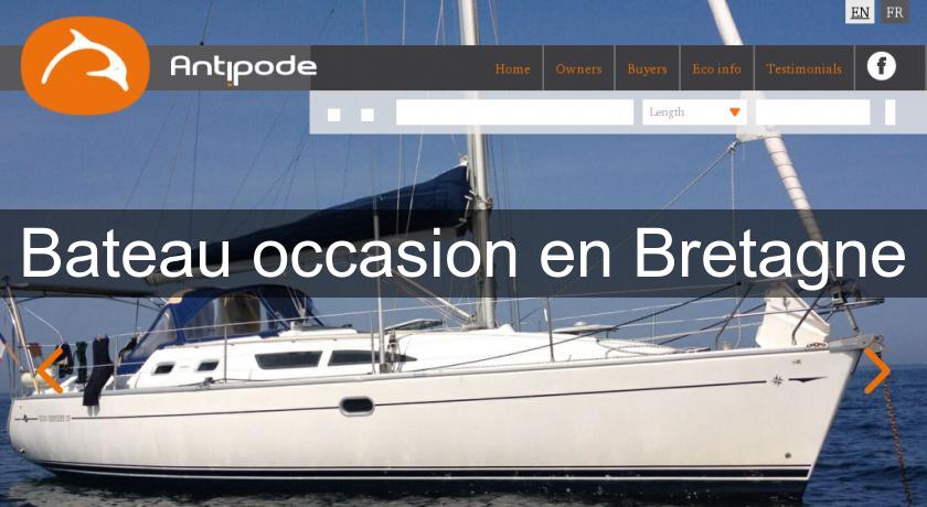 Bateau occasion en Bretagne