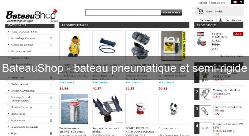 BateauShop - bateau pneumatique et semi-rigide