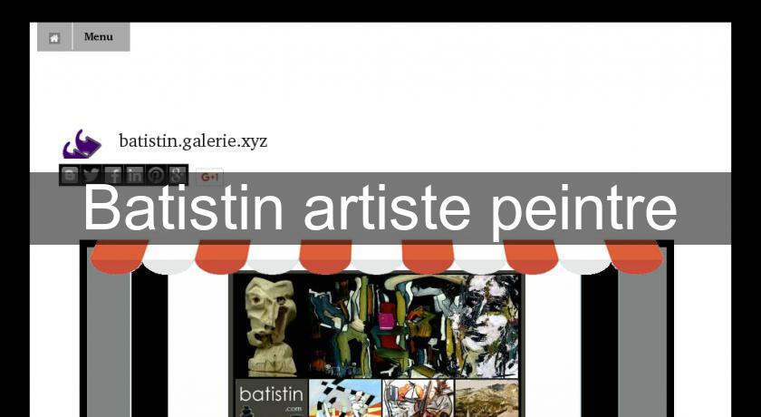 Batistin artiste peintre