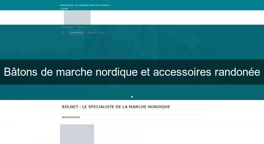 Bâtons de marche nordique et accessoires randonée Bâtons de marche nordique et accessoires randonée