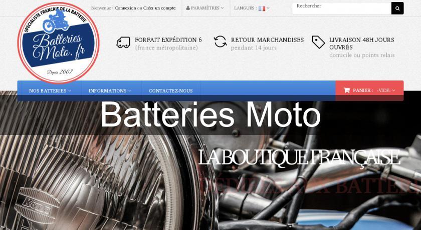 Batteries Moto