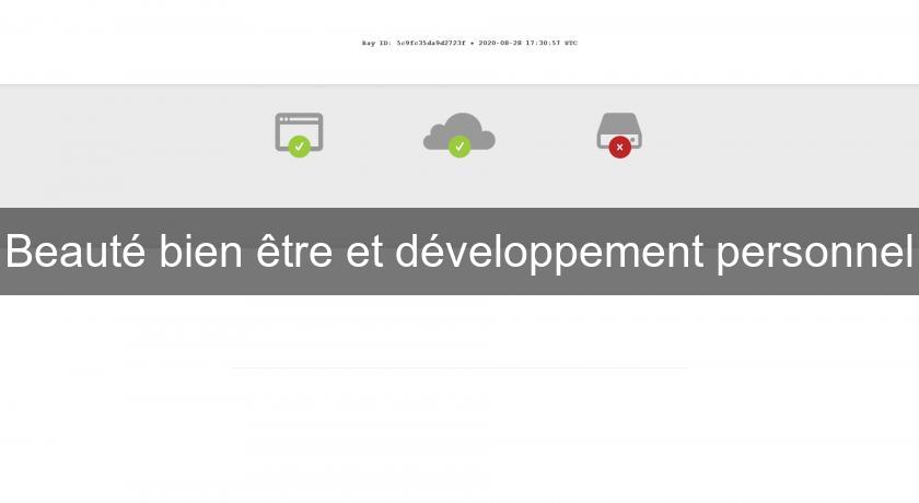 Beauté bien être et développement personnel