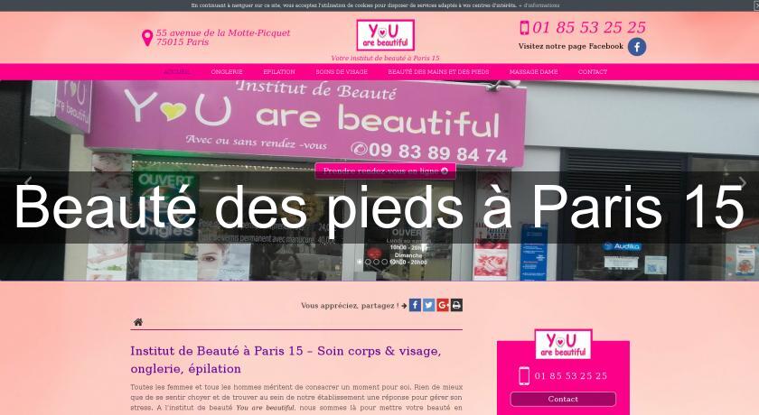 Beauté des pieds à Paris 15 Beauté des pieds à Paris 15