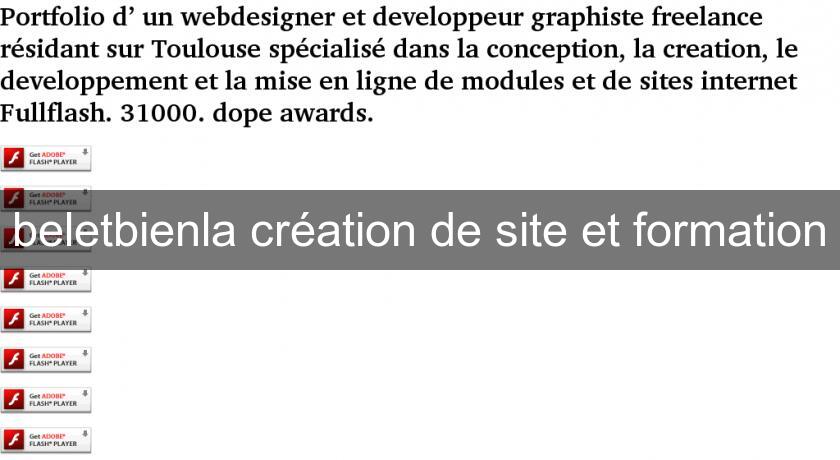 beletbienla création de site et formation