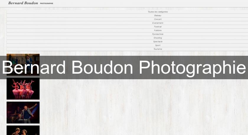 Bernard Boudon Photographie Bernard Boudon Photographie