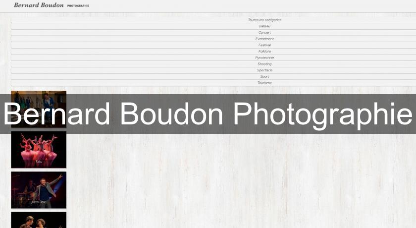 Bernard Boudon Photographie