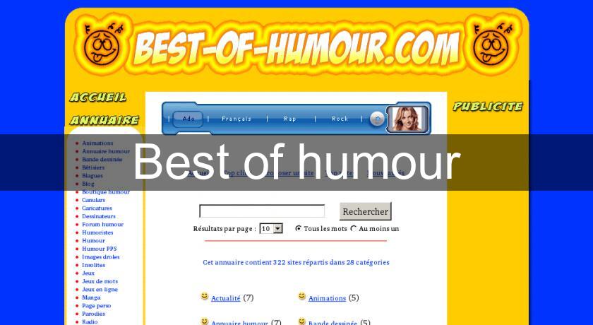 Best of humour Best of humour