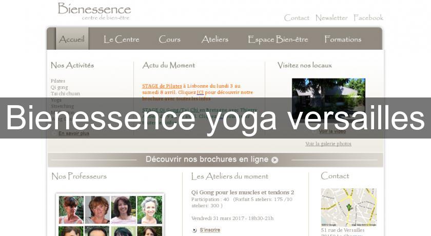 Bienessence yoga versailles