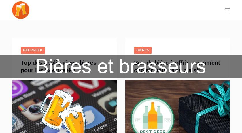 Bières et brasseurs