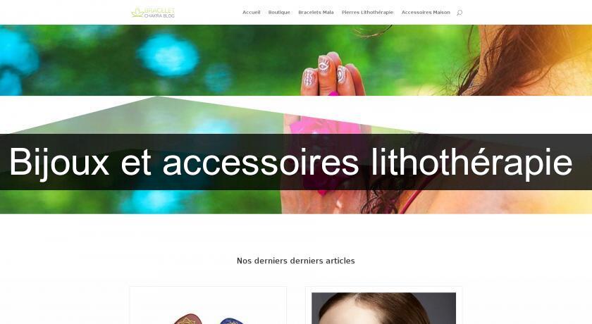 Bijoux et accessoires lithothérapie Bijoux et accessoires lithothérapie