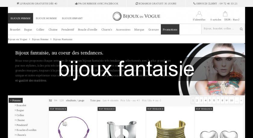 bijoux fantaisie