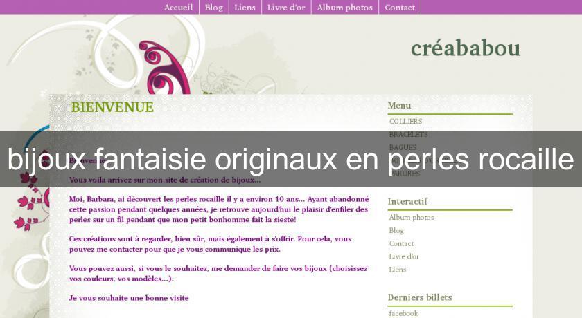bijoux fantaisie originaux en perles rocaille bijoux fantaisie originaux en perles rocaille