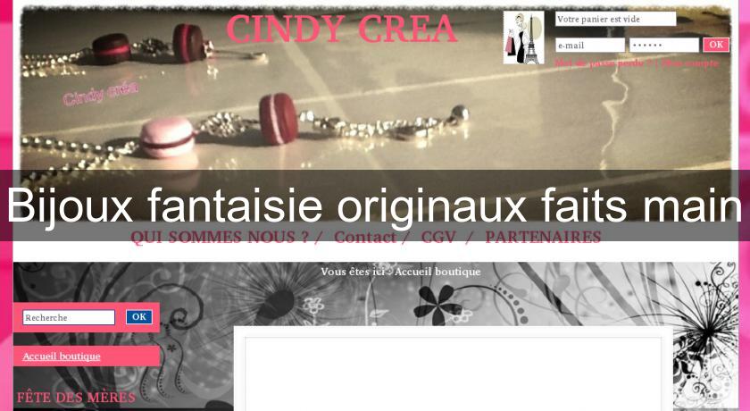 Bijoux fantaisie originaux faits main Bijoux fantaisie originaux faits main