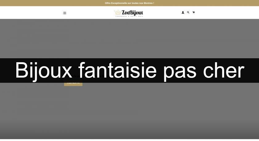 Bijoux fantaisie pas cher Bijoux fantaisie pas cher