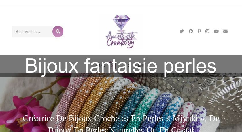 Bijoux fantaisie perles