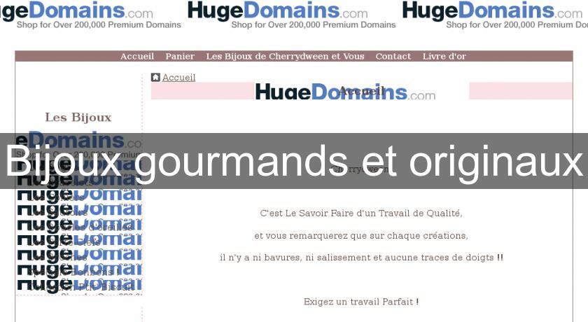 Bijoux gourmands et originaux Bijoux gourmands et originaux