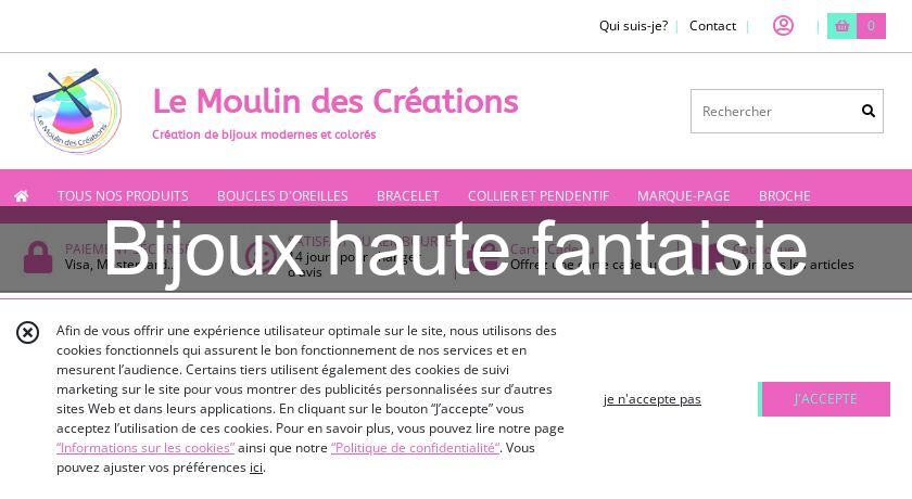 Bijoux haute fantaisie Bijoux haute fantaisie
