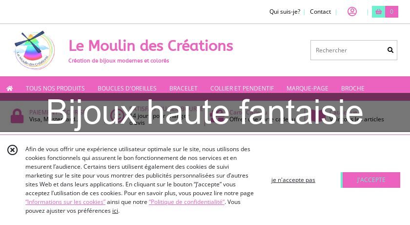 Bijoux haute fantaisie