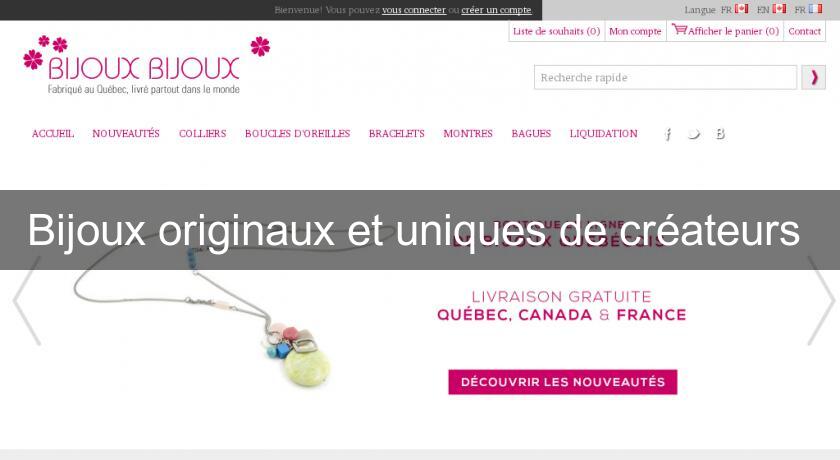 Bijoux originaux et uniques de créateurs Bijoux originaux et uniques de créateurs