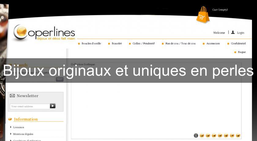 Bijoux originaux et uniques en perles Bijoux originaux et uniques en perles