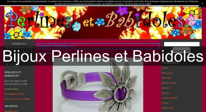 Bijoux Perlines et Babidoles