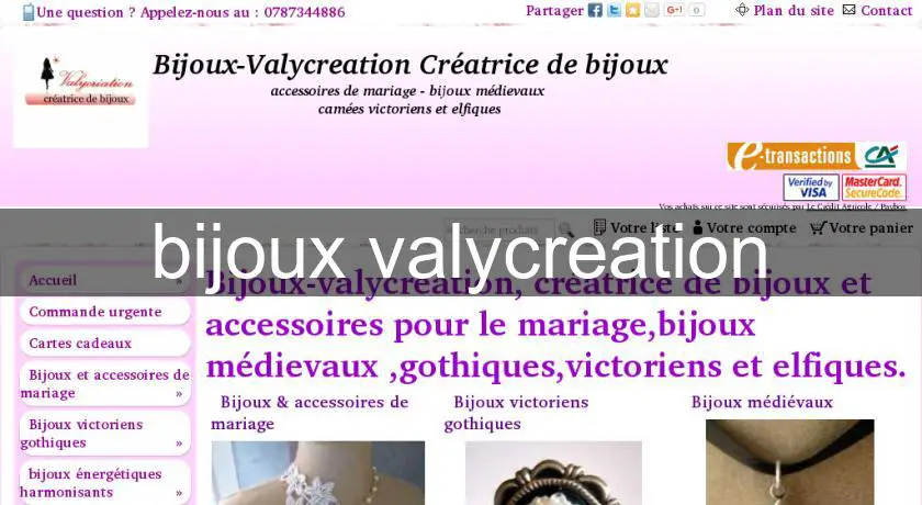 bijoux valycreation