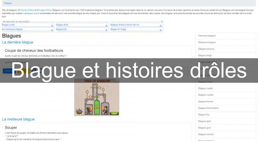 Blague et histoires drôles Blague et histoires drôles