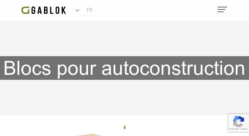 Blocs pour autoconstruction Blocs pour autoconstruction