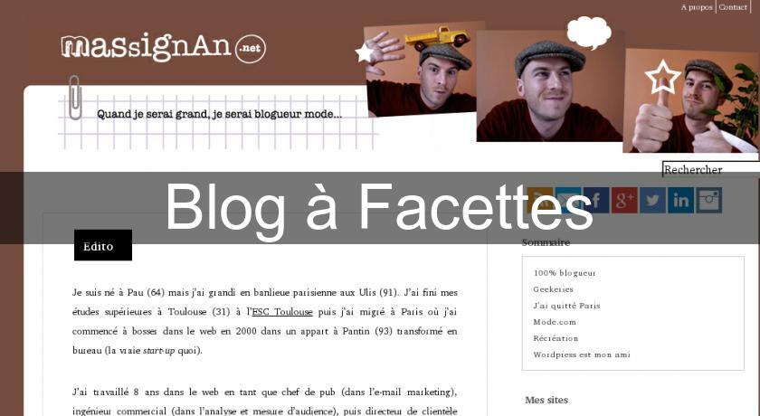 Blog à Facettes