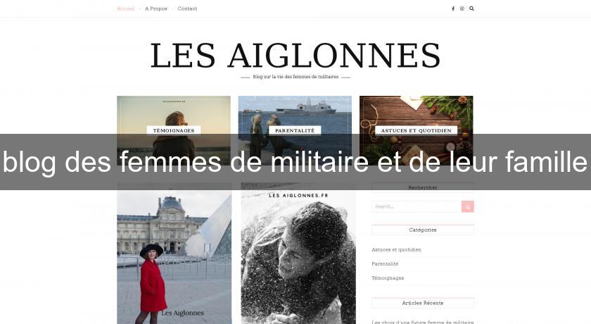 blog des femmes de militaire et de leur famille