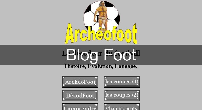Blog Foot Blog Foot