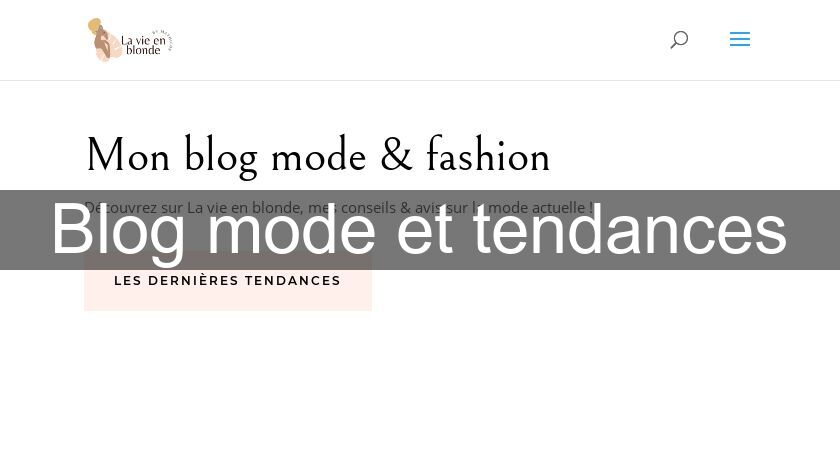Blog mode et tendances