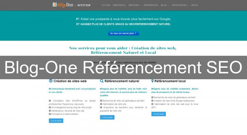Blog-One Référencement SEO Blog-One Référencement SEO