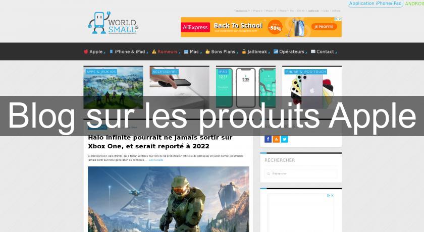 Blog sur les produits Apple Blog sur les produits Apple