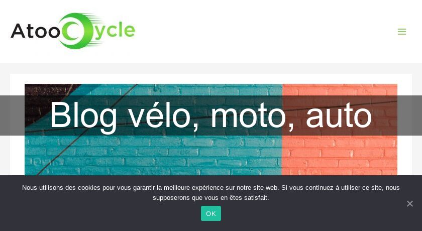 Blog vélo, moto, auto Blog vélo, moto, auto