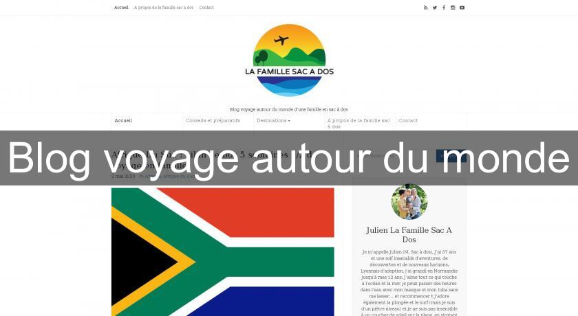 Blog voyage autour du monde Blog voyage autour du monde