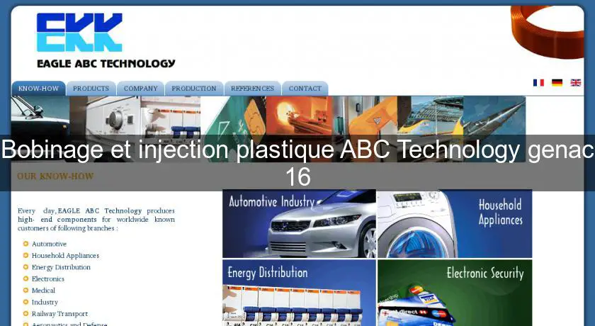 Bobinage et injection plastique ABC Technology genac 16