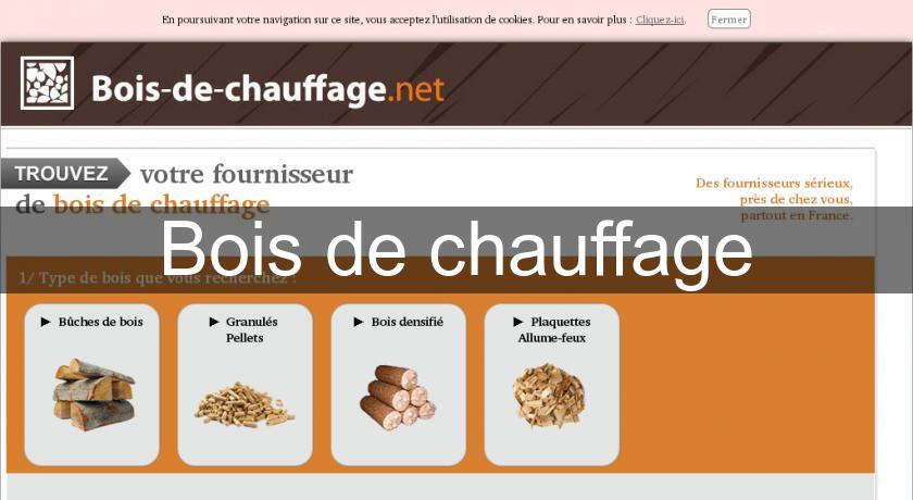 Bois de chauffage Bois de chauffage
