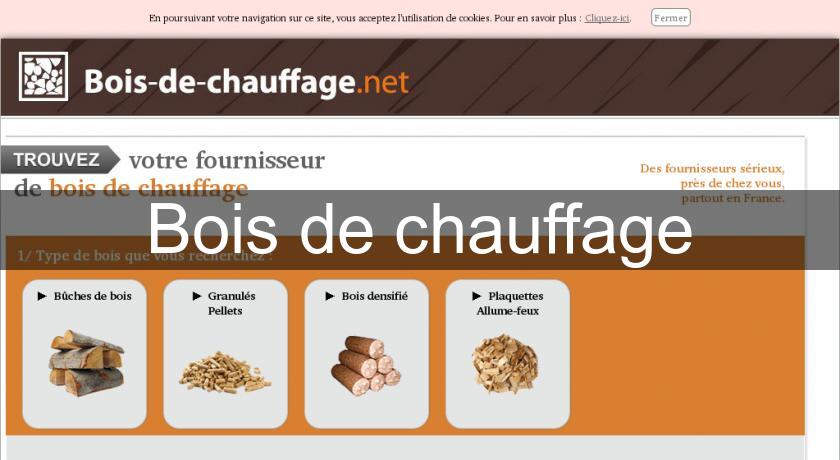 Bois de chauffage