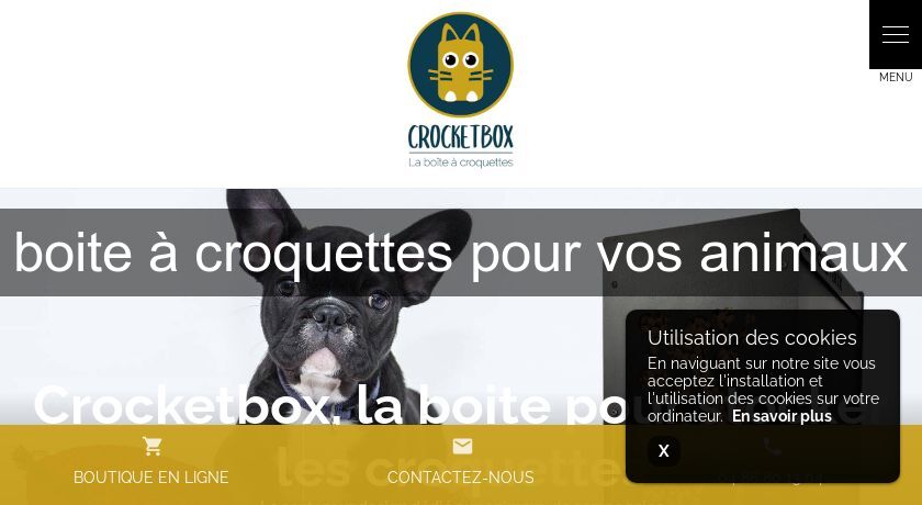 boite à croquettes pour vos animaux